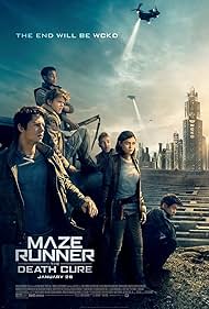 Giancarlo Esposito, Thomas Brodie-Sangster, Dexter Darden, Dylan O'Brien, Ki Hong Lee, and Rosa Salazar in Maze Runner: The Death Cure (2018)