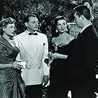 Robert Mitchum, Jane Russell, Marjorie Reynolds, and Philip Van Zandt in His Kind of Woman (1951)