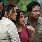 Eva Longoria, Michael Peña, and Isabela Merced in Dora and the Lost City of Gold (2019)