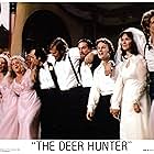 Robert De Niro, Christopher Walken, John Cazale, John Savage, Rutanya Alda, Chuck Aspegren, and Amy Wright in The Deer Hunter (1978)