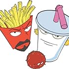 Dave Willis, Carey Means, and Dana Snyder in Aqua Teen Hunger Force Colon Movie Film for Theaters (2007)