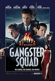 Sean Penn, Josh Brolin, Ryan Gosling, and Emma Stone in Gangster Squad (2013)