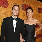 Jonathan Nolan and Lisa Joy at an event for The 69th Primetime Emmy Awards (2017)