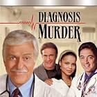 Scott Baio, Dick Van Dyke, Victoria Rowell, and Barry Van Dyke in Diagnosis Murder (1993)