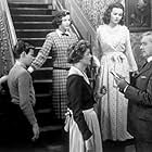 Myrna Loy, Jeanne Crain, Barbara Bates, Jimmy Hunt, Norman Ollestad, and Clifton Webb in Cheaper by the Dozen (1950)