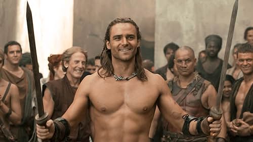 Temuera Morrison, Craig Walsh-Wrightson, and Dustin Clare in Spartacus: Gods of the Arena (2011)