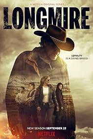 Lou Diamond Phillips, Katee Sackhoff, Robert Taylor, Cassidy Freeman, and Adam Bartley in Longmire (2012)
