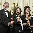 Peter Jackson, Barrie M. Osborne, and Fran Walsh at an event for The 76th Annual Academy Awards (2004)