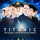 David Calder, Toby Jones, Maria Doyle Kennedy, Linus Roache, Perdita Weeks, Jenna Coleman, and Antonio Magro in Titanic (2012)