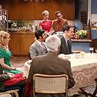 Mayim Bialik, Kaley Cuoco, Johnny Galecki, Brian George, Simon Helberg, Jim Parsons, Melissa Rauch, and Kunal Nayyar in The Big Bang Theory (2007)
