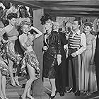 Rita Hayworth, Gene Kelly, Eve Arden, Lee Bowman, Leslie Brooks, and Otto Kruger in Cover Girl (1944)