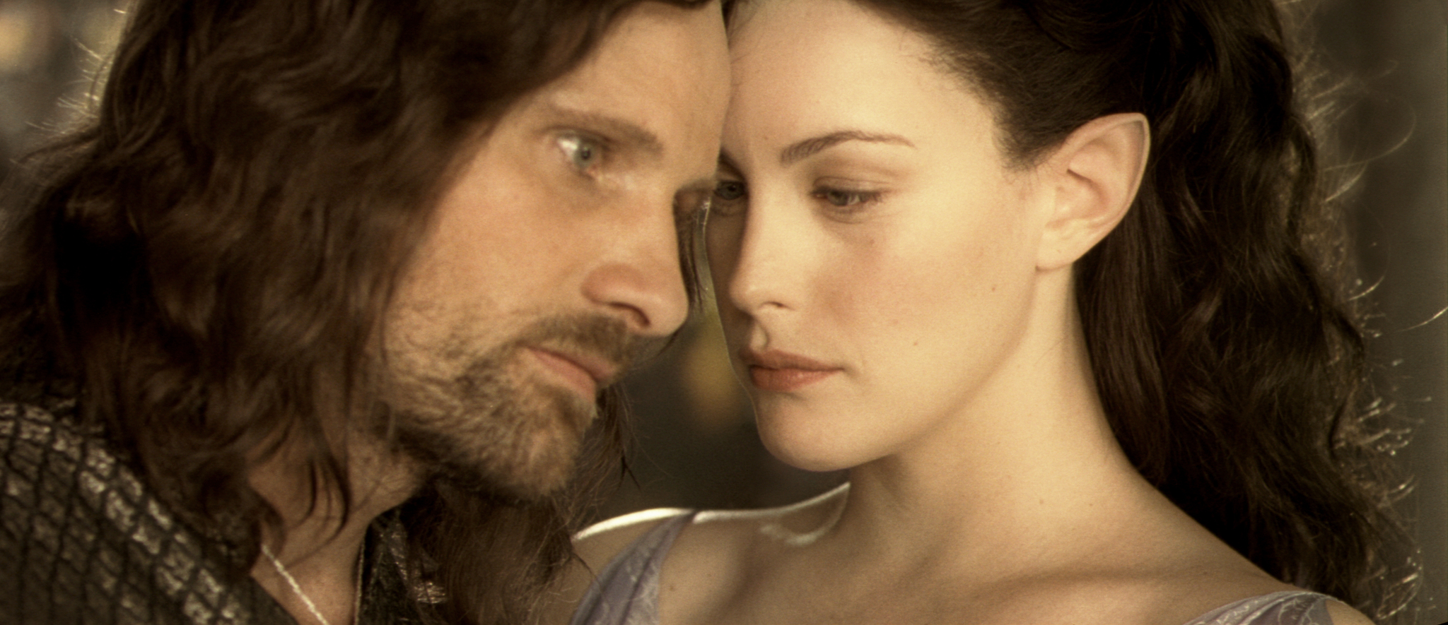 Liv Tyler and Viggo Mortensen in The Lord of the Rings: The Two Towers (2002)