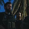 David Denman, John Krasinski, Pablo Schreiber, and Dominic Fumusa in 13 Hours: The Secret Soldiers of Benghazi (2016)