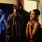 Jada Pinkett Smith and Omar Epps in Scream 2 (1997)