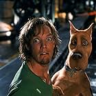 Matthew Lillard and Neil Fanning in Scooby-Doo (2002)