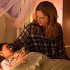 Judy Greer and Abby Ryder Fortson in Ant-Man (2015)