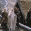 Viggo Mortensen, Ian McKellen, and Orlando Bloom in The Lord of the Rings: The Return of the King (2003)