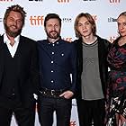 Chloë Sevigny, Andrew Haigh, Travis Fimmel, and Charlie Plummer at an event for Lean on Pete (2017)