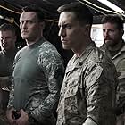 Bradley Cooper, Cory Hardrict, Owain Yeoman, Joel Lambert, Tony Nevada, and Brett Edwards in American Sniper (2014)