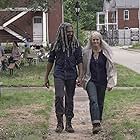 Melissa McBride and Khary Payton in The Walking Dead (2010)