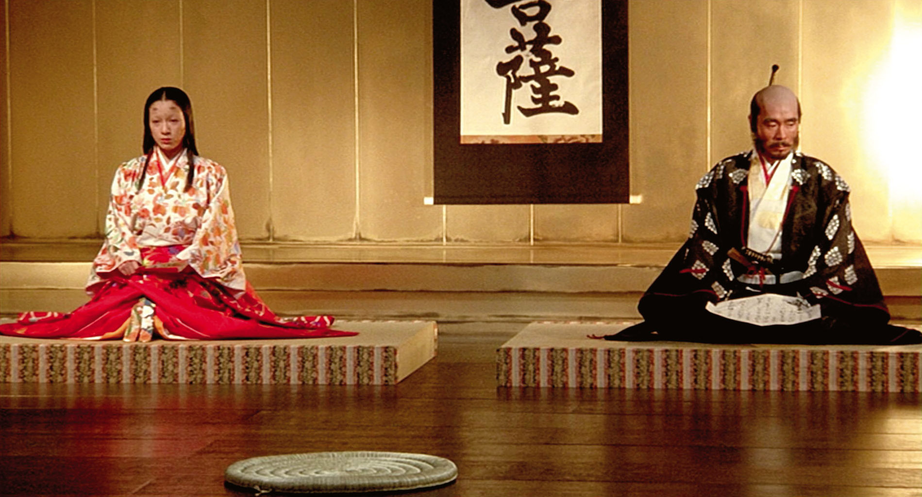 Jinpachi Nezu and Mieko Harada in Ran (1985)