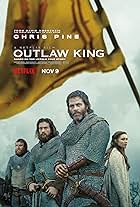 Tony Curran, Aaron Taylor-Johnson, Chris Pine, and Florence Pugh in Outlaw King (2018)