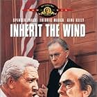 Spencer Tracy, Fredric March, and Harry Morgan in Inherit the Wind (1960)