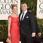 Matt LeBlanc and Andrea Anders at an event for 70th Golden Globe Awards (2013)