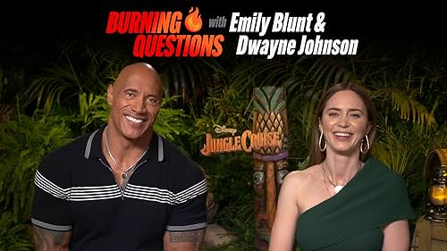 Dwayne Johnson and Emily Blunt Answer 7 Burning Questions