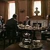 Antony Carrick, Paul Eddington, Derek Fowlds, and Denis Lill in Yes, Prime Minister (1986)