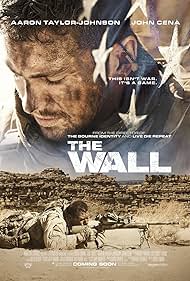 John Cena and Aaron Taylor-Johnson in The Wall (2017)