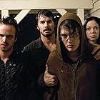 Spencer Treat Clark, Garret Dillahunt, Aaron Paul, and Riki Lindhome in The Last House on the Left (2009)