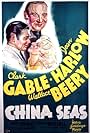 Clark Gable, Wallace Beery, and Jean Harlow in China Seas (1935)