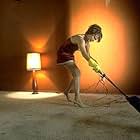 Carolyn vacuuming