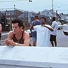 Spike Lee, John Leguizamo, Adrien Brody, and Michael Rispoli in Summer of Sam (1999)