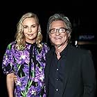 Charlize Theron and Kurt Russell at an event for Atomic Blonde (2017)