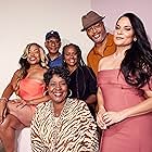 Paula Jai Parker, Ralph Farquhar, Jo Marie Payton, Alisa Reyes, Bruce W. Smith, and Karen Malina White at an event for The Proud Family: Louder and Prouder (2022)