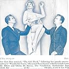 Eddie Albert, Fernando Lamas, and Rosalind Russell in The Girl Rush (1955)