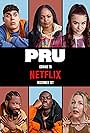 Jaye Ersavas, Pia Somersby, Michael Boahen, Nkechi Simms, Hannah Walters, and Tom Moutchi in PRU (2021)