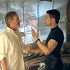 Tom Cruise and Steven Spielberg in Minority Report (2002)