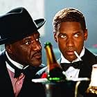 Denzel Washington and Delroy Lindo in Malcolm X (1992)