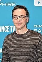 Jim Parsons at an event for Extremely Wicked, Shockingly Evil and Vile (2019)