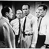 Henry Fonda, Ed Begley, John Fiedler, E.G. Marshall, and Robert Webber in 12 Angry Men (1957)