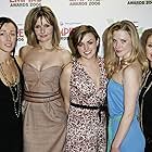 Shauna Macdonald, Saskia Mulder, Alex Reid, Nora-Jane Noone, and MyAnna Buring at an event for The Descent (2005)