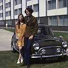 "The Monkees" Michael Nesmith and his 1275 Mini-Cooper S circa 1965