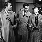 Cary Grant, Ralph Bellamy, and Rosalind Russell in His Girl Friday (1940)
