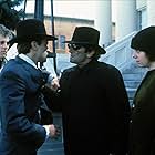 Brad Dourif, Harry Dean Stanton, Dan Shor, and Amy Wright in Wise Blood (1979)