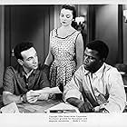 Sidney Poitier, Patricia Breslin, and Dane Clark in Go Man Go (1954)