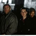 Brendan Gleeson, Naomie Harris, and Cillian Murphy in 28 Days Later (2002)