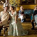 Keri Russell, Jane Seymour, James Callis, JJ Feild, and Ricky Whittle in Austenland (2013)